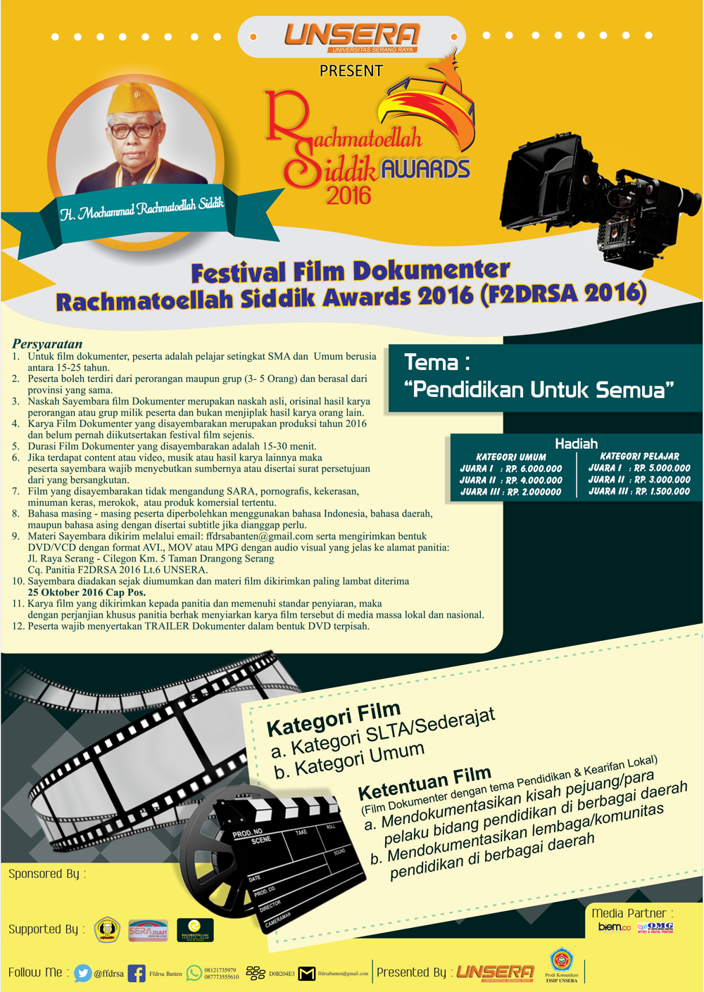 Rachmatoellah Siddik Awards 2016