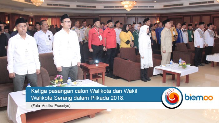 Paslon Pilkada Kota Serang