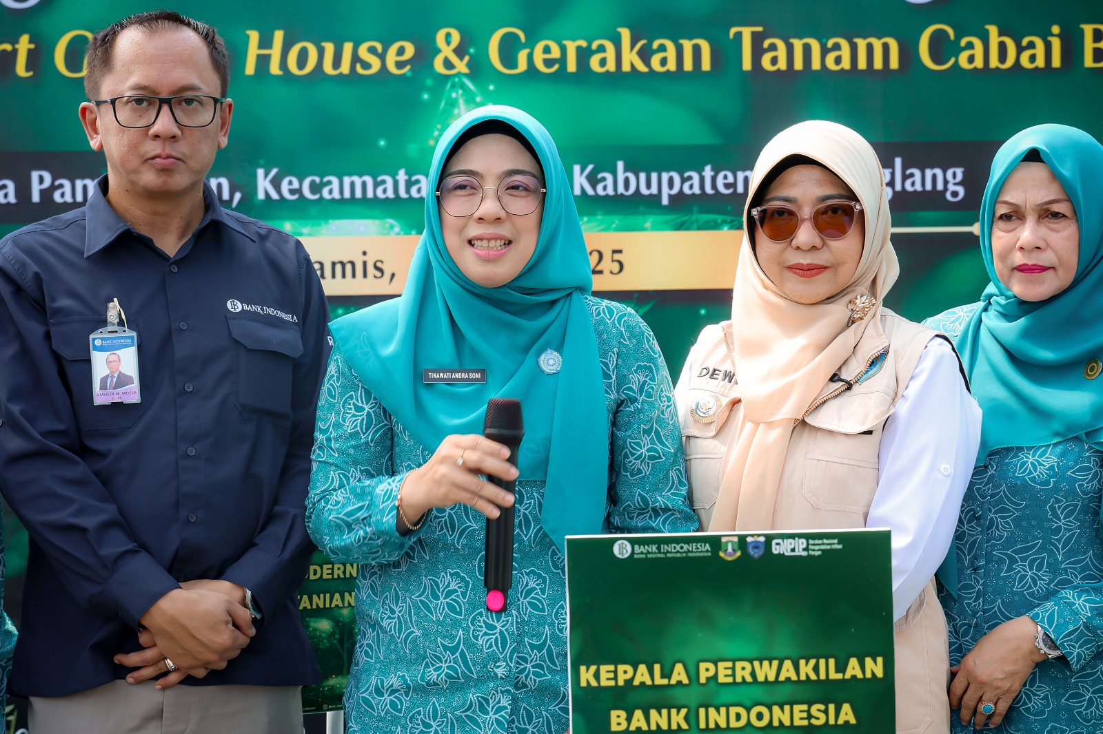 Ameriza meyakini regenerasi petani menjadi salah satu kunci keberhasilan dalam menjaga keberlanjutan pangan dan juga penguatan ekonomi daerah